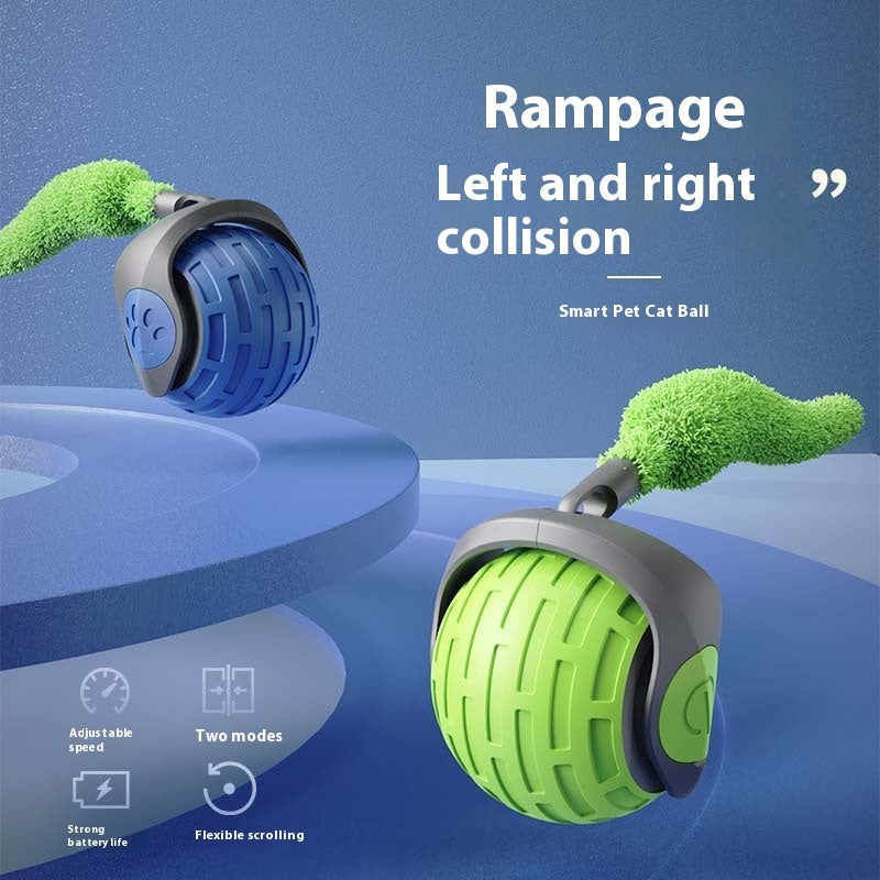 Smart Rolling Cat Toy – Keeps Kitties Active & Happy