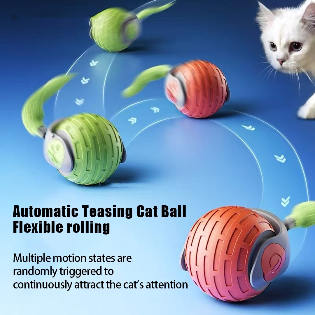 Smart Rolling Cat Toy – Keeps Kitties Active & Happy