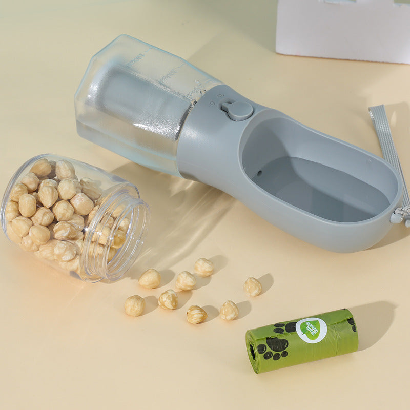 Portable 3-in-1 Dog Water Bottle